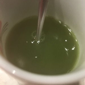 抹茶の簡単葛湯♪